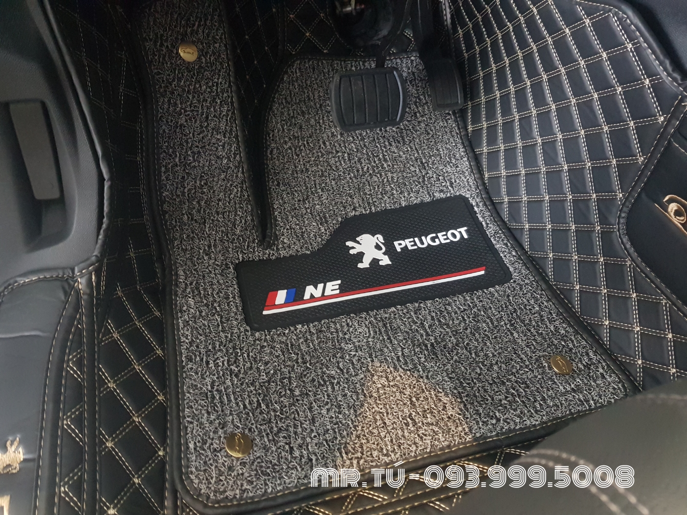 Lót sàn 5D cho xe Peugeot