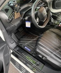 Nẹp bậc Peugeot 2008 titan đen cao cấp